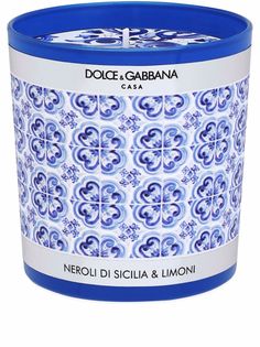 Dolce & Gabbana свеча с принтом Mediterranean