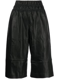 Rosetta Getty кожаные шорты