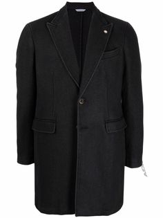Manuel Ritz однобортный пиджак с заостренными лацканами