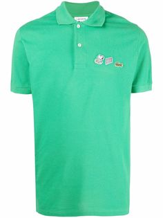 Lacoste рубашка поло из коллаборации с Peanuts