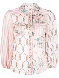 ZIMMERMANN рубашка Moonshine в полоску