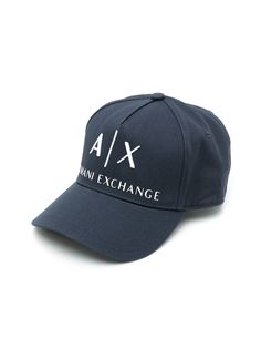 Armani Exchange бейсболка с вышитым логотипом