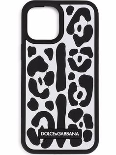 Dolce & Gabbana чехол для iPhone 12 Pro Max с леопардовым принтом