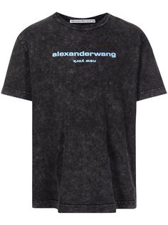 Alexander Wang футболка с логотипом