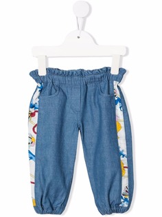 Emilio Pucci Junior брюки с графичным принтом