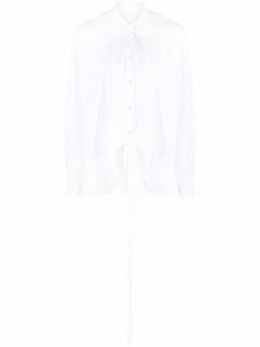 MM6 Maison Margiela рубашка с завязками