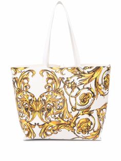 Versace Jeans Couture сумка-тоут с принтом Baroque