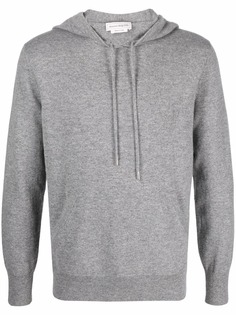 Alexander McQueen кашемировое худи с принтом