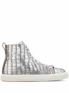 Giuseppe Zanotti высокие кеды Blabber