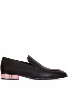 Giuseppe Zanotti лоферы Gould на прозрачном каблуке