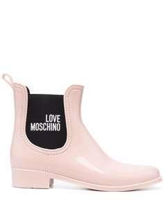 Love Moschino ботинки челси с логотипом