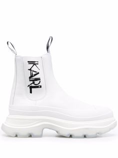 Karl Lagerfeld ботинки челси с логотипом