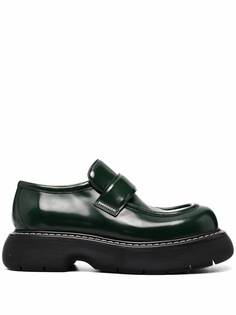 Bottega Veneta пенни-лоферы на платформе