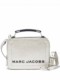 Marc Jacobs сумка через плечо The Box 23 с эффектом металлик