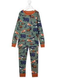 Hatley пижама из органического хлопка с принтом