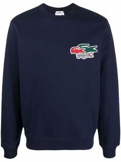 Lacoste толстовка с нашивкой-логотипом