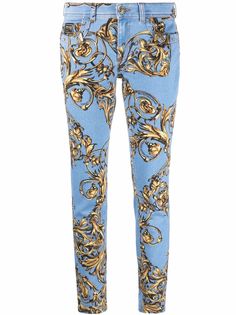 Versace Jeans Couture джинсы скинни средней посадки