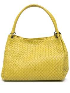 Bottega Veneta Pre-Owned большая сумка-тоут с плетением Intrecciato
