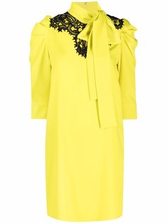 Dsquared2 платье мини с ажурной вставкой