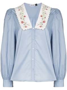 Rixo блузка Lila с цветочной вышивкой