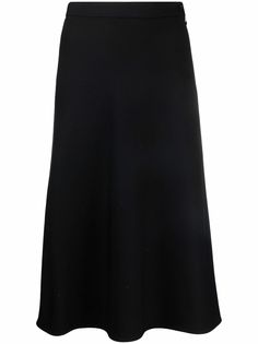Balenciaga юбка миди с завышенной талией