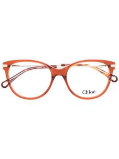 Chloé Eyewear очки в оправе кошачий глаз