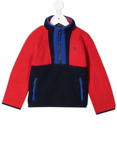 Ralph Lauren Kids толстовка в стиле колор-блок
