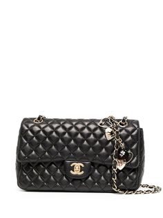 Chanel Pre-Owned сумка на плечо Valentine Classic Flap medium 2010-го года