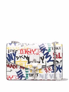 DKNY сумка через плечо Elissa с принтом граффити