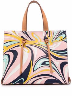 Emilio Pucci сумка-тоут с абстрактным узором