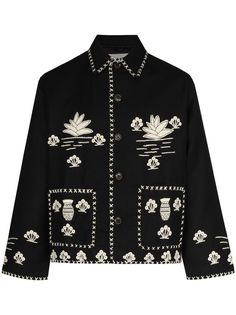 BODE куртка-рубашка Desert Wool Souvenir