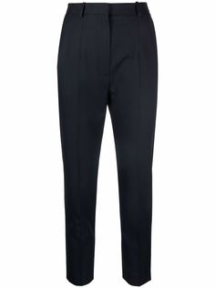 Alexander McQueen укороченные брюки строгого кроя