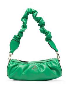 Manu Atelier мини-сумка на плечо Ruched Cylinder