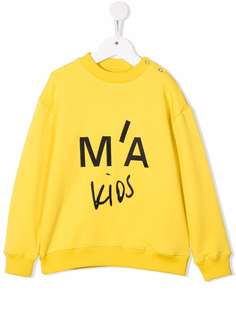 MarquesAlmeida KIDS толстовка из органического хлопка с логотипом