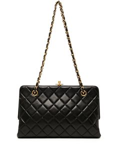 Chanel Pre-Owned стеганая сумка на плечо 1997-го года