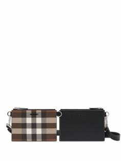 Burberry клетчатая сумка через плечо