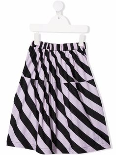 MarquesAlmeida KIDS юбка из органического хлопка с полосками