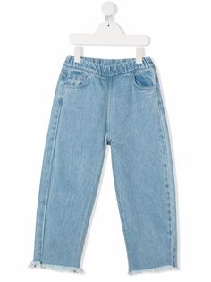 MarquesAlmeida KIDS зауженные джинсы с завышенной талией