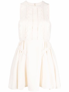 Self-Portrait платье с фестонами