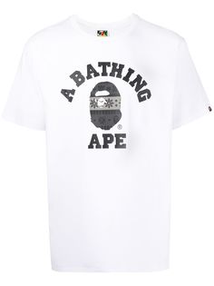 A BATHING APE® футболка с принтом Milo Bape
