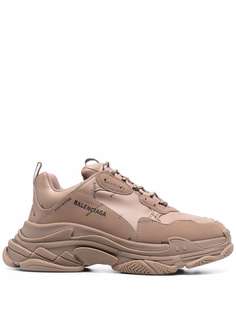Balenciaga кроссовки Triple S на шнуровке
