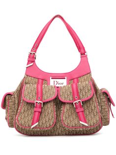 Christian Dior сумка-тоут Street Chic 2005-го года с узором Trotter