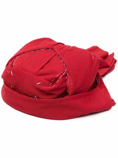 Maison Margiela повязка на голову с необработанным краем
