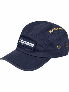 Supreme кепка в стиле милитари