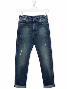 Tommy Hilfiger Junior джинсы скинни средней посадки