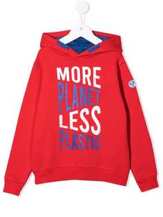 North Sails Kids худи из органического хлопка с надписью