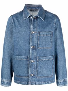 A.P.C. джинсовая куртка на пуговицах