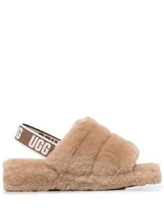 UGG слиперы Fluff Yeah с ремешком на пятке