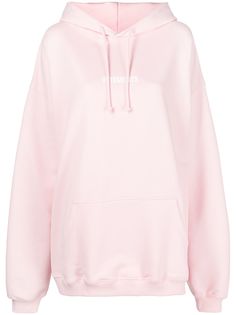 VETEMENTS худи оверсайз с логотипом