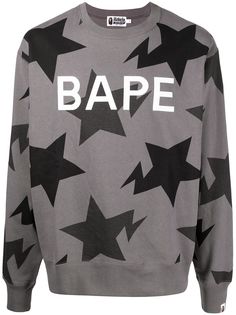 A BATHING APE® толстовка с принтом Bape